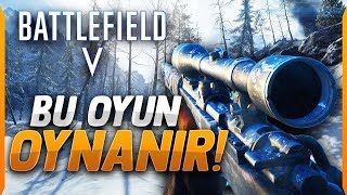 YOK BÖYLE BİR GRAFİK  Battlefield 5 inceleme [upl. by Anitsuj]