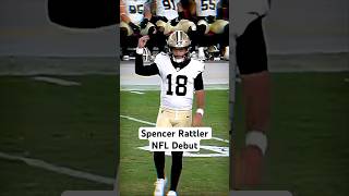 Spencer Rattler NFL Debut shorts [upl. by Ayekin]