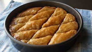 Baklava Recipe  How to Make Baklava from Scratch [upl. by Sandy]