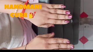 manicure in parlour with simple tools amp method 💅💅 [upl. by Sammie]