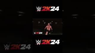 WWE 2K24 Brock Lesnar Official Entrance wwe2k24 shorts [upl. by Milka]