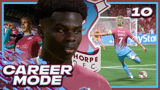 FIFA 22 SCUNTHORPE UNITED RTG CAREER MODE  10 GOING FOR A MAJOR [upl. by Noxin]