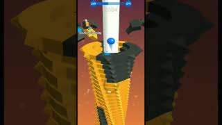 level 269 happy stack ball game 🎯sportsgame ballgame shorts gameplay system games gaming [upl. by Annmarie847]