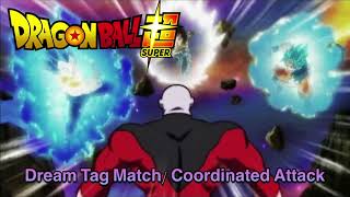 Dragon Ball Super OST Dream Tag Match Coordinated Attack [upl. by Cioffred]