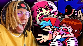 BF DIES SONIC CONFRONTS HIMSELF AND A FIRE MOD SOUND VOLTEX  Friday Night Funkin  FNF MODS [upl. by Fazeli]