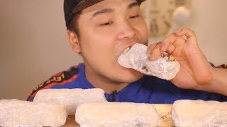 파인애플 통 모찌 먹방 리얼사운드 social eating MukbangEating Show [upl. by Atikaj708]