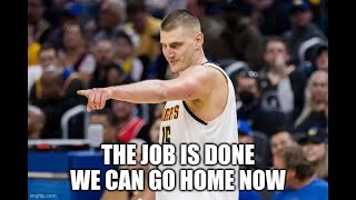 Nikola Jokic BuzzerBeater Vs Golden State Warriors [upl. by Leid580]