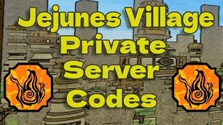 25 Private Server Codes For Jejunes  Shindo Life [upl. by Nothgierc]