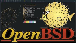 Установка OpenBSD  BSPWM‮ [upl. by Lorelei532]