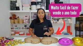 Como fazer a própria cesta com caixa de PapelãoParte 1 [upl. by Aenahs840]