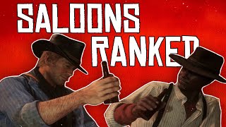 Ranking Every Saloon in Red Dead Redemption II [upl. by Romanas]