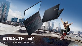 Stealth 15M B12UX – Slim ∙ Sharp ∙ Stylish  MSI [upl. by Oinimreh]