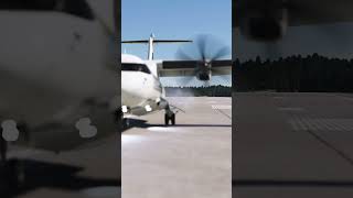 Landing in Kajaani Airport Finland EFKI shortlanding finland [upl. by Rebecca]