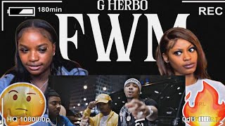 G Herbo  FWM Ft Yosohn Official Music Video REACTION [upl. by Keverne460]