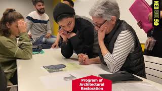 Lecturer Mahsa SAFАEI  Program of Architectural Restoration Video 2 [upl. by Eyahc774]