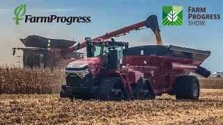 CORN HARVESTING DEMONSTRATIONS FARM PROGRESS SHOW 2024 [upl. by Eimiaj136]