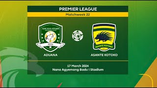 Live  Aduana FC vs Asante Kotoko SC  Studio Discussion  Max TV [upl. by Felipa]