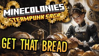 Minecolonies Steampunk Saga 7  Feeding The Colony [upl. by Neffets69]