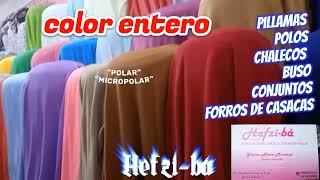 TELA POLAR Y MICROPOLAR COLOR ENTERO Y ESTAMPADO EN GAMARRA [upl. by Sasha]