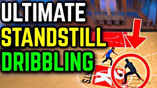 STANDSTILL DRIBBLE TUTORIAL ON NBA 2K22 HOW TO SPEEDBOOST CONSISTENTLY AFTER PATCH  BASICADVANCED [upl. by Cresa]