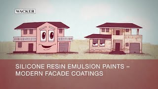 Silicone Resins Emulsion Paint  Modern Facade Coatings [upl. by Nnaid]