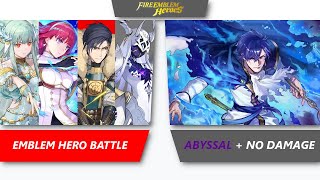 FEH  Emblem Hero Battle  Vs Sigurd AbYsSaL  No Damage [upl. by Acirderf]