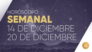 HOROSCOPO SEMANAL  14 AL 20 DE DICIEMBRE  ALFONSO LEÓN ARQUITECTO DE SUEÑOS [upl. by Hammad711]