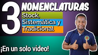 NOMENCLATURA DE ÓXIDOS SISTEMÁTICA STOCK Y TRADICIONAL [upl. by Cutty]