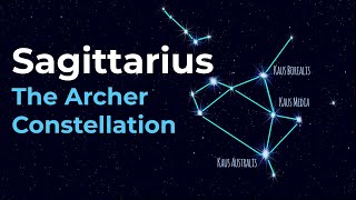 How to Find Sagittarius the Archer Constellation of the Zodiac [upl. by Pucida]