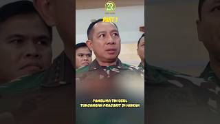 PANGLIMA TNI DAN WAKIL MENHAN USUL KENAIKAN GAJI TNI KE DPR  PART 1 shorts viral world [upl. by Aniala]