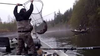 Humptulips River Coho Fishing  Twitching Jigs and Spinners [upl. by Zetroc416]