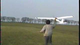 RCsailplane crash Mosquito 1989 [upl. by Aicatsue]