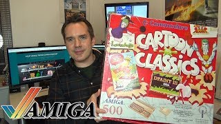 Amiga 500 Plus Computer System Review  Cartoon Classics [upl. by Madra538]