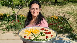 We Made Focaccia Bread in Our Village [upl. by Irrem]