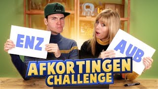 AFKORTINGEN CHALLENGE [upl. by Leen]