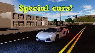 Top 5 Special Vehicles  ROBLOX Vehicle Simulator [upl. by Cacie147]