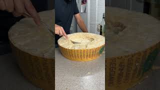 Making pasta in a cheese Wheel [upl. by Chester]