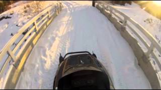 Polaris Indy 488 Fan Trail Gopro Hero 2 [upl. by Ggerk137]