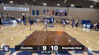 Foothills vs Mountain View  Varsity [upl. by Attenohs887]