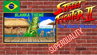 Blanka Theme  Street Fighter 2 snes SUPERQUALITY [upl. by Aelahc]