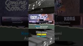 TERAJANA  Karaoke Nada Wanita RHOMA IRAMA teaser dangdutkaraoke karaokezone [upl. by Enrol]