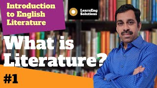 What is Literature  Introduction to English Literature [upl. by Pernell583]