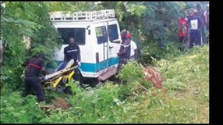 Malheur quatre morts et dix blesséstous des gendarmes qui escortaient le président [upl. by Farly]