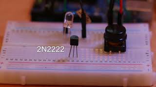 arduino and the use of a 2n2222 transistor as a switch [upl. by Eylloh]