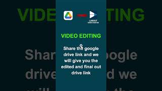 GOOGLE DRIVE LINK VIDEO EDITING App [upl. by Traggat]