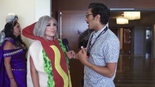 Jessica Nigri Uncut ComicCon 9 [upl. by Godric448]