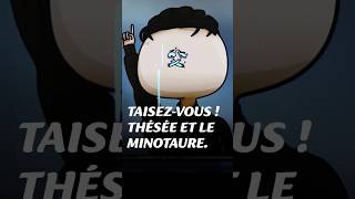 Taisezvous  Thésée et le Minotaure animation humour drole shorts [upl. by Llemar]