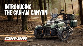 2025 CanAm Canyon Walkaround [upl. by Aerdnael986]