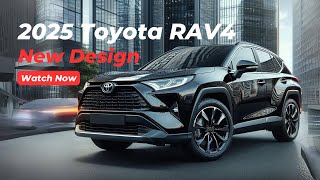 Finally launched The latest design of Toyota RAV4 2025 [upl. by Ymerej]