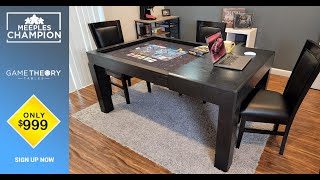 The Meeples Champion Game Table  900 Off On Kickstarter [upl. by Susann557]